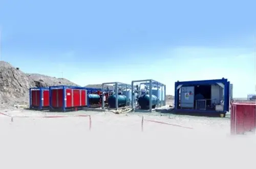 8 zestawów GESO 350 kW Sprężarki powietrza + 1500 m3/h systemów generatorów azotu Pomoc chińskiego przemysłu petrochemicznego